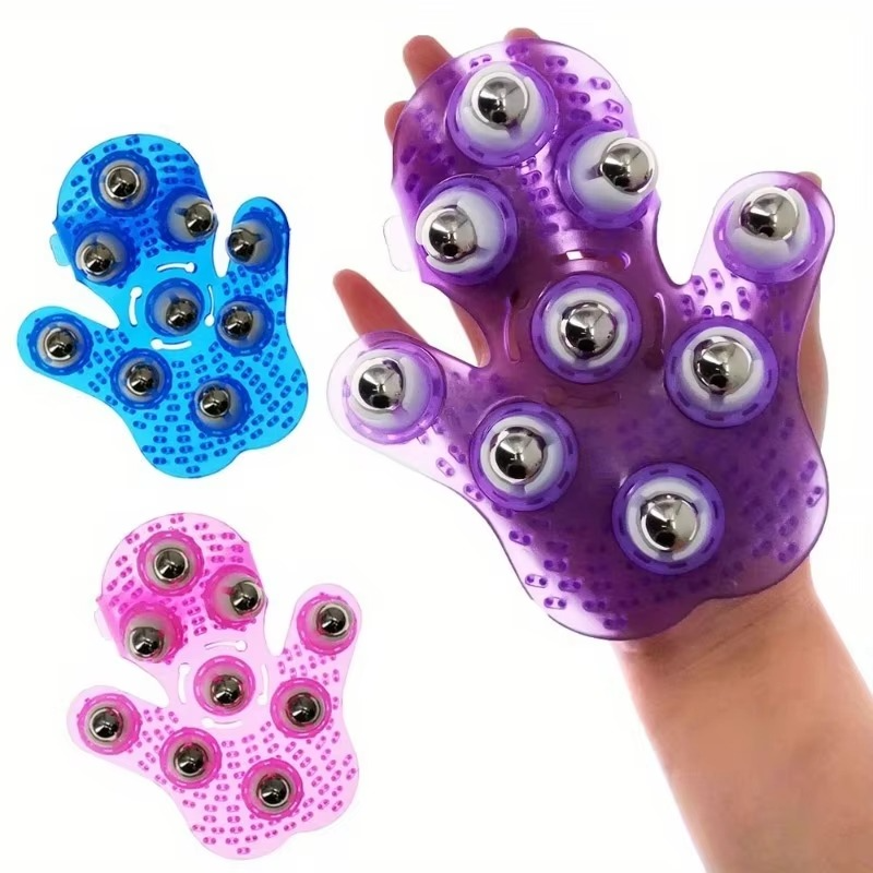 Kalsten | Handheld Roller Ball Massage Glove for Muscle Relief and Relaxation