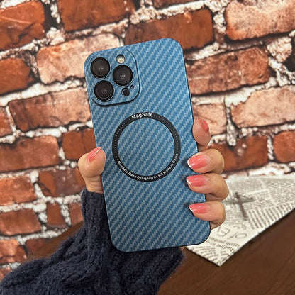 Skanto | Carbon Fiber Magsafe Magnetic iPhone Case