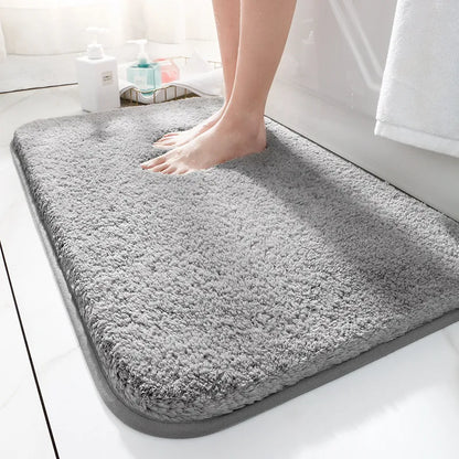 Skanto | SoftStep Luxury Bath Mat – Extra Thick Microfiber Mat with Anti-Slip and High Absorption