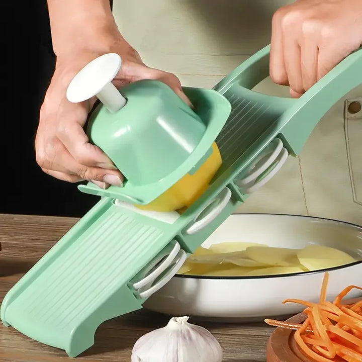SlicePro – Multifunctional vegetable & fruit slicer with handle | Kalsten
