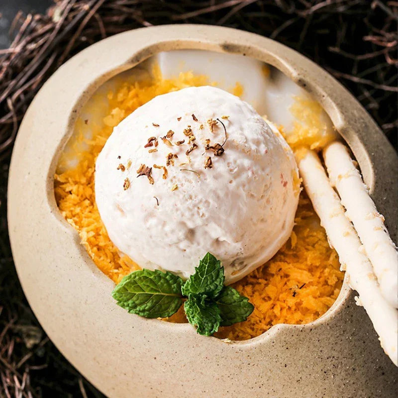 Kalsten | Creative Ceramic Bird Nest Eggshell Bowl
