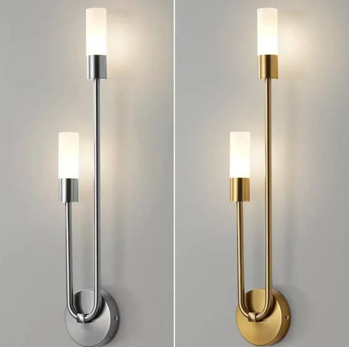Modern Gold LED Wall Light – Nordic Sconce for Living Room, Bedroom, Kitchen, and Hallway Décor | Kalsten