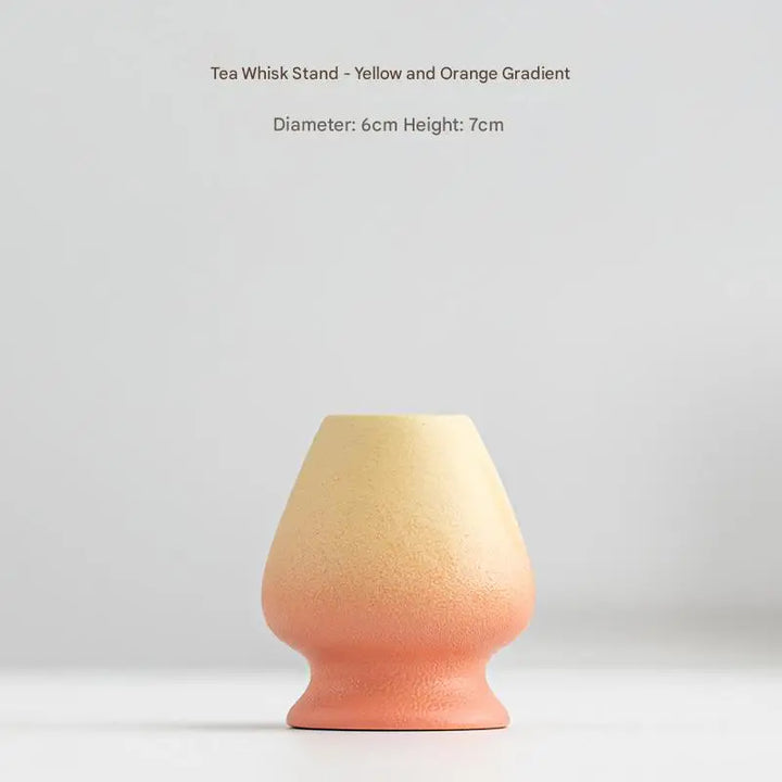 Variant image for Handcrafted Japanese Matcha Bowl Green Standard Size Ceramic-3
