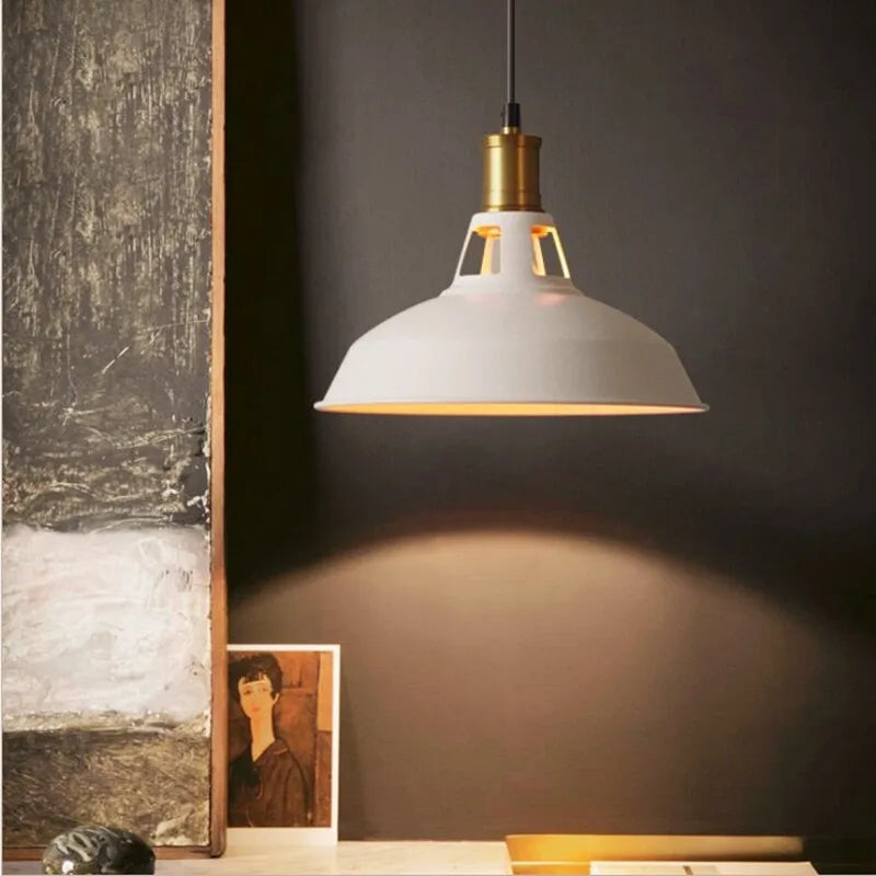 LED Iron Chandelier Pendant Lamp - Vintage Hanging Light | Kalsten