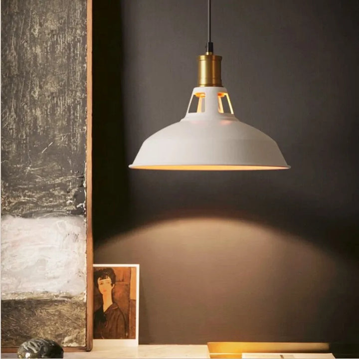 LED Iron Chandelier Pendant Lamp - Vintage Hanging Light | Kalsten