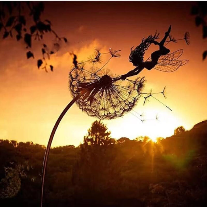 Metal Fairy Garden Ornament