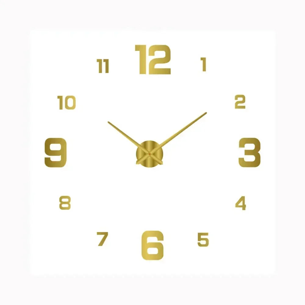 Kalsten | Silent Classic Wall Clock | Non-Ticking Elegant Timepiece for Bedroom & Office