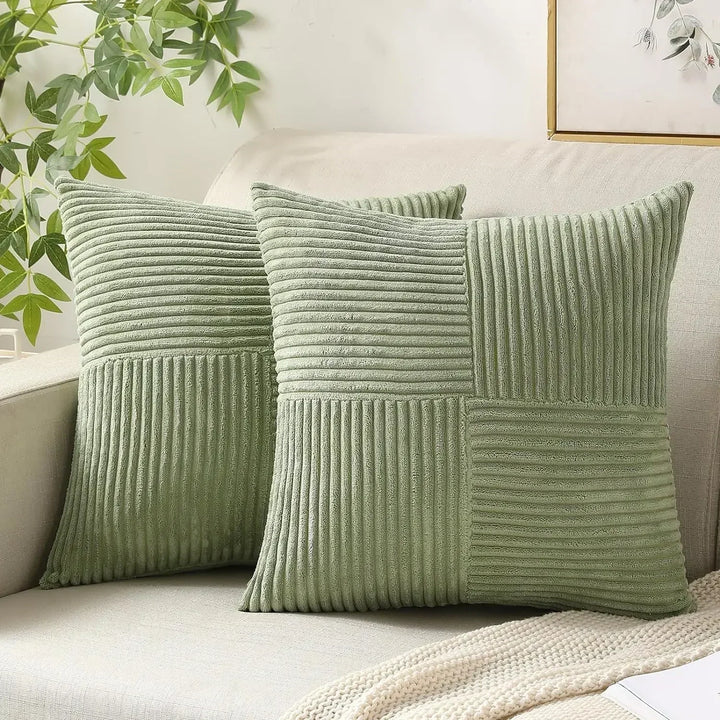 Quintessence Cushion Covers - Stylish Cushion Covers Set of 2 for Any Interior Kalsten