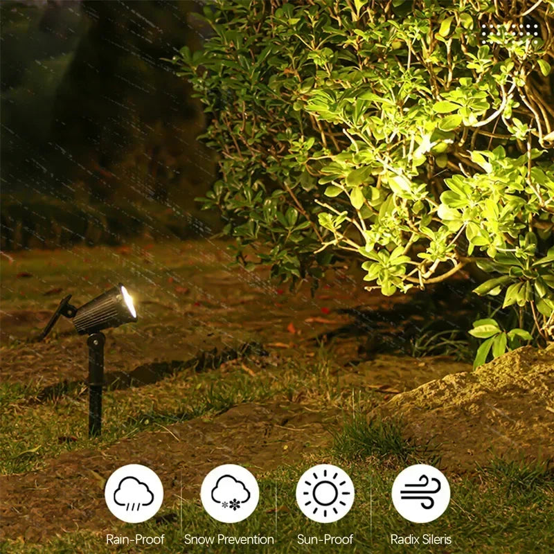 Solar LED Garden Spotlight Outdoor | Kalsten