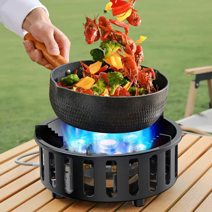 Kalsten | 7-Core Portable Camping Gas Stove with Electronic Ignition – Kael