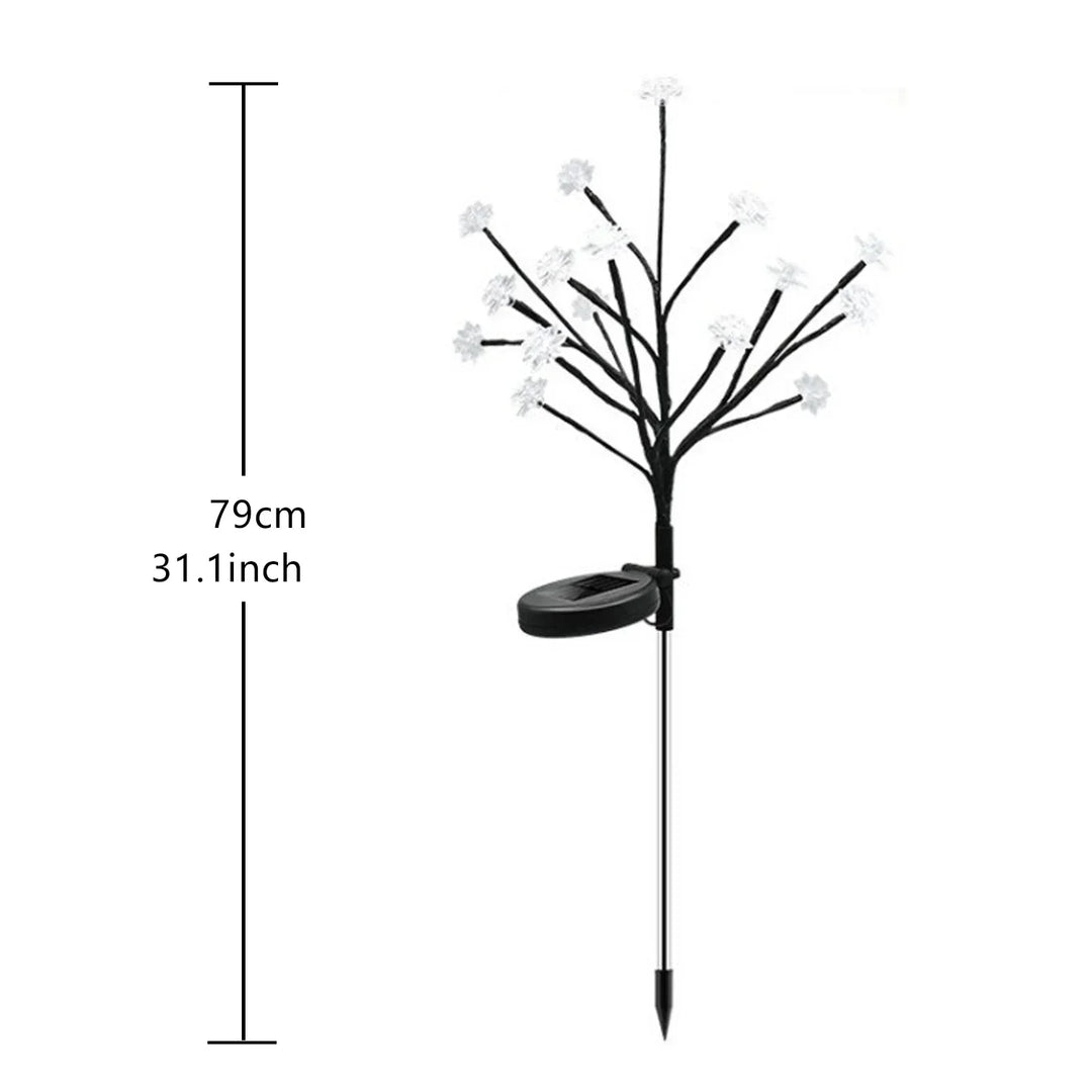 Sakura Tree Solar Flower Pathway Outdoor Lights | Kalsten