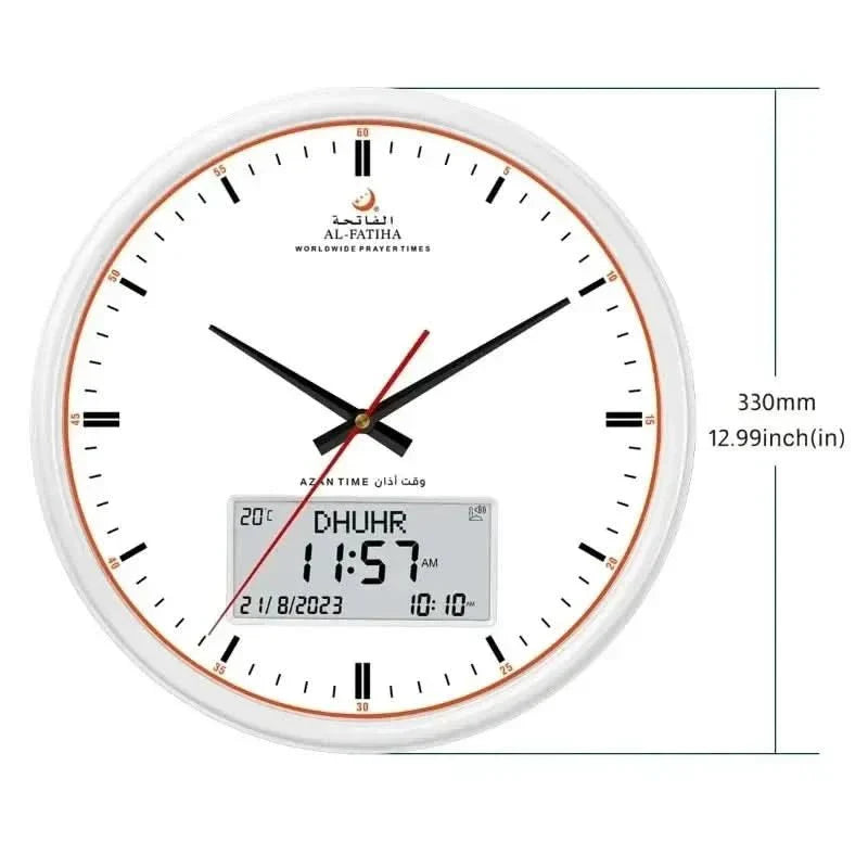 Kalsten | Prayer clock with automatic azan adjustment and 10 azan sounds