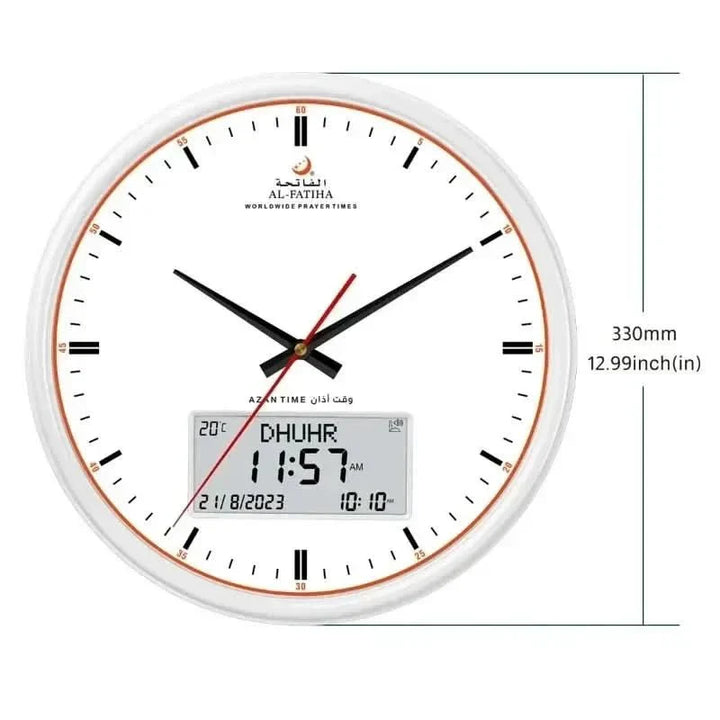 Kalsten | Prayer clock with automatic azan adjustment and 10 azan sounds