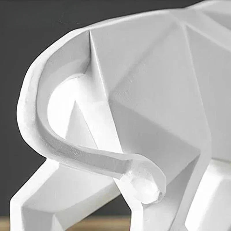 Kalsten | ToroArte Bull Sculpture | Nordic Design | Resin Figure Modern | 35 cm / 26 cm