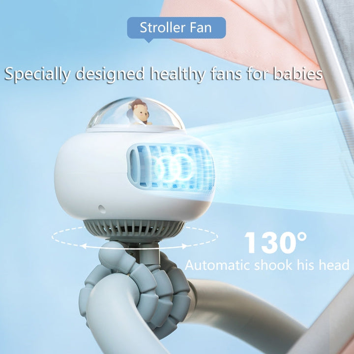 Portable Flexible Cute Baby Stroller Fan | Kalsten