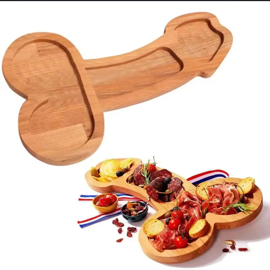 Kalsten | Funny Adult-Themed Multi-Compartment Serving Board