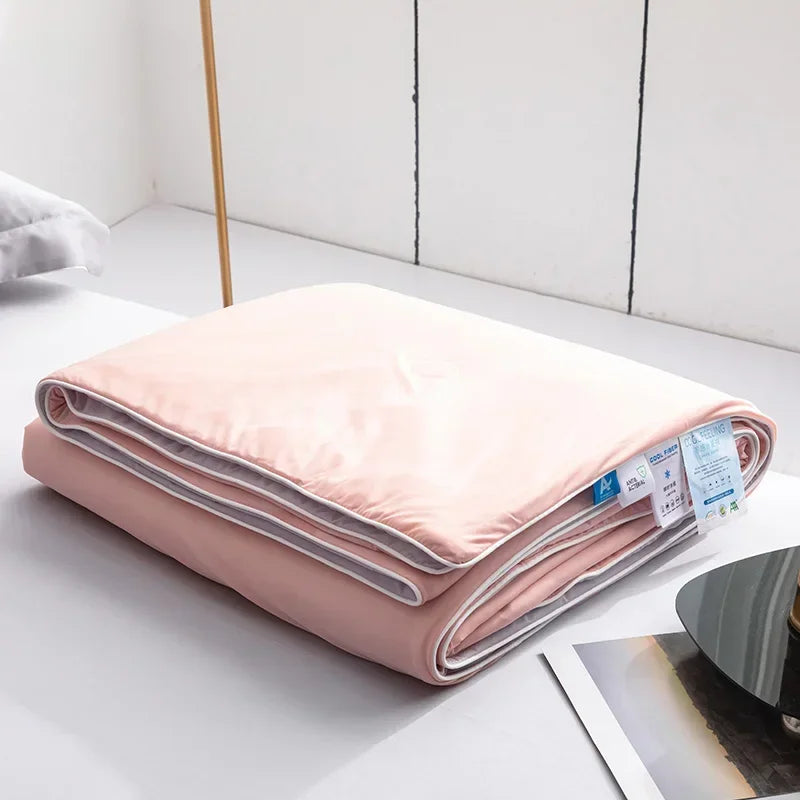 High-Quality Cooling Blanket – Smooth Air-Conditioning Comforter, Lightweight Summer Quilt with Double-Sided Cooling Fabric | Kalsten