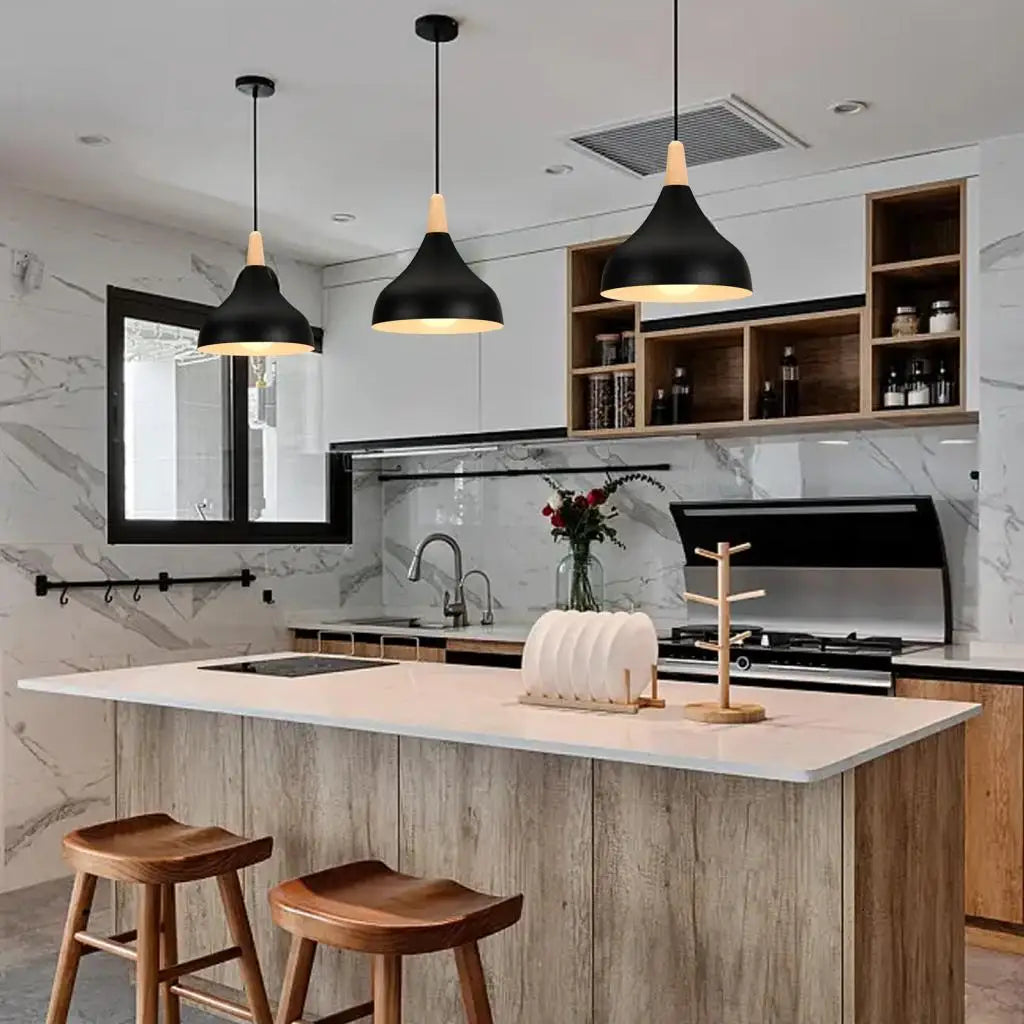 1/3 Heads Pendant Light - Retro Industrial Ceiling Lamp | Kalsten