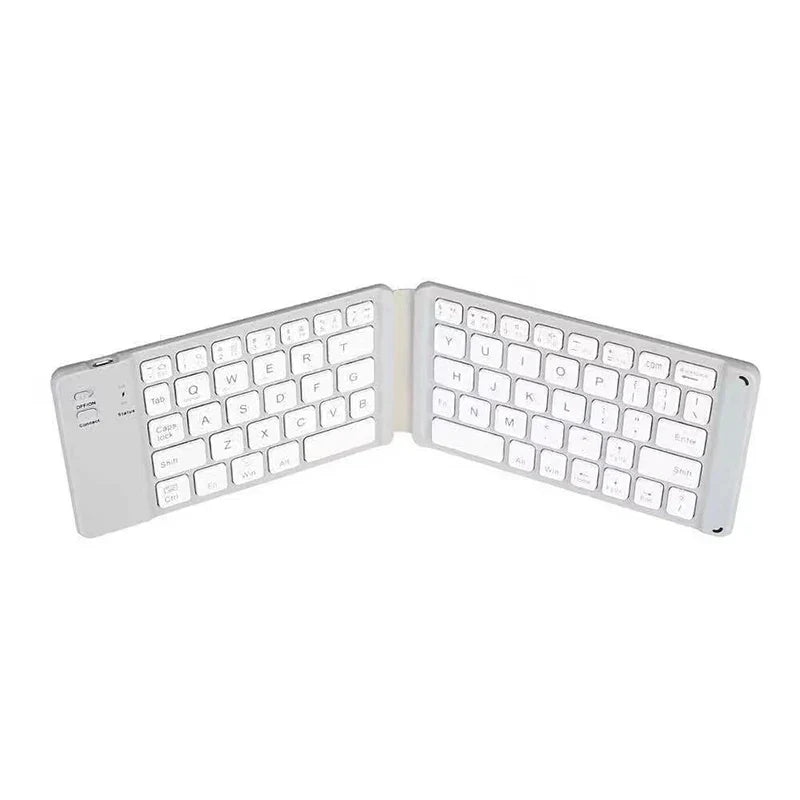 Wireless foldable Bluetooth keyboard with touchpad – Compact, versatile, and ultra-portable | Kalsten