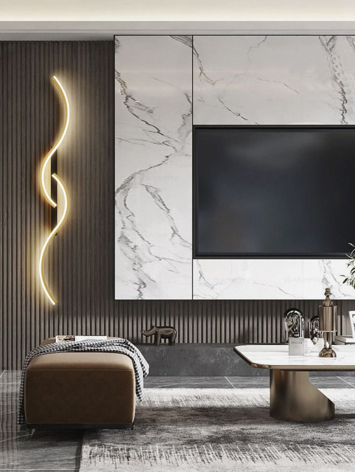 Kalsten | Contemporary LED Wall Lamp – Artistic Combination of Forms