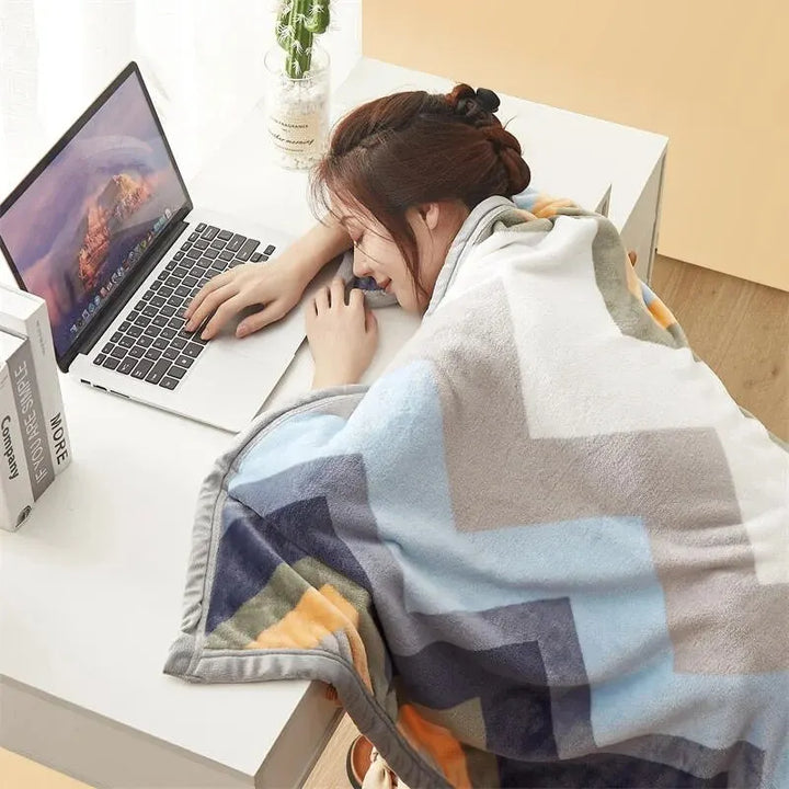 Extra Soft Thickened Flannel Blanket – Cozy Nap & Air Conditioning Throw | Kalsten