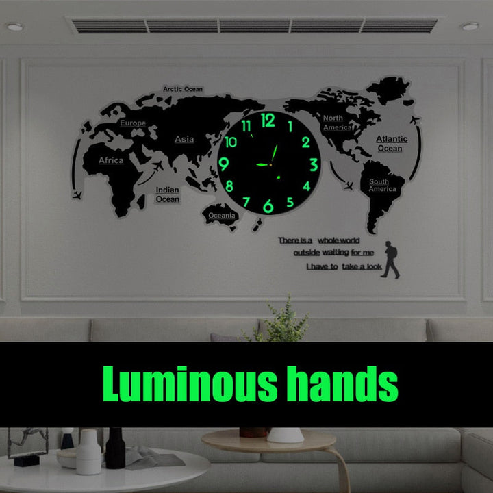 Kalsten | Artsy Time Unique Acrylic 3D DIY Wall Clock