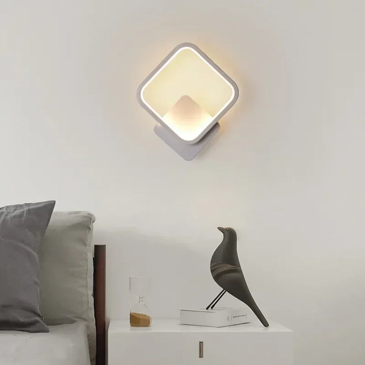 Minimalist LED Wall Lamp | Round & Square Sconces | Kalsten