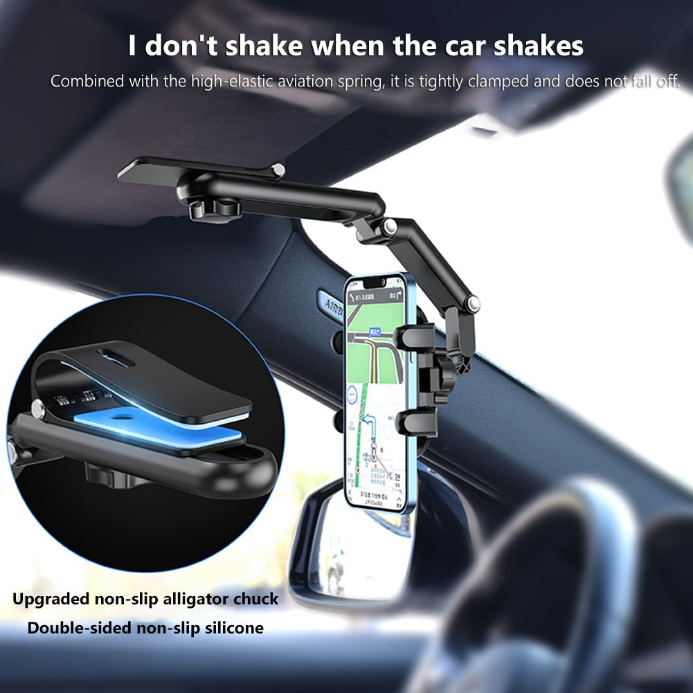 Kalsten | Sun Visor Car Rotating Phone Holder Clip