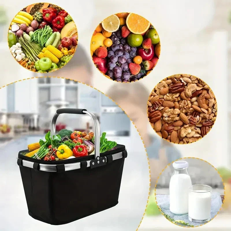 Insulated folding basket for picnic | Kalsten