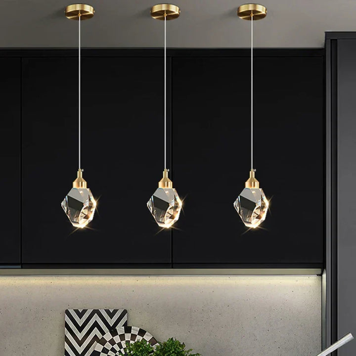 Kalsten | Elegant Crystal Pendant Lights