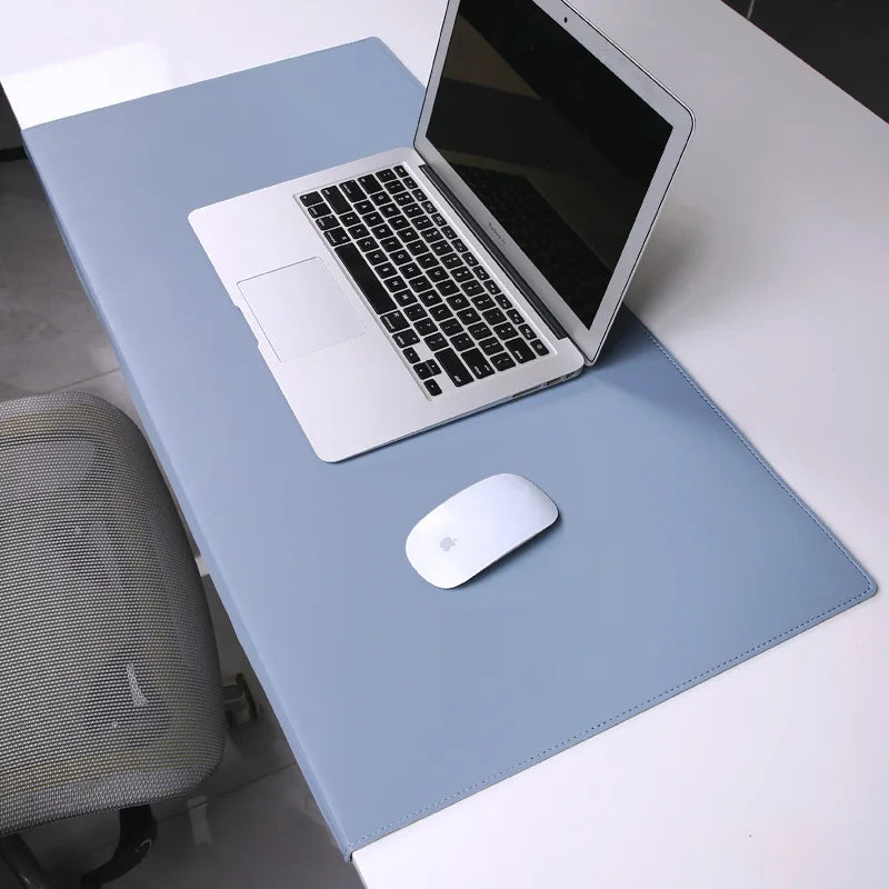 Leather Desk Mat with Non-Slip Surface, Wrist and Elbow Support – Ergonomic Desk Pad for Office and Gaming-3