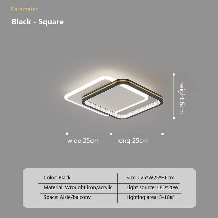 Modern LED Ceiling Light | Kalsten