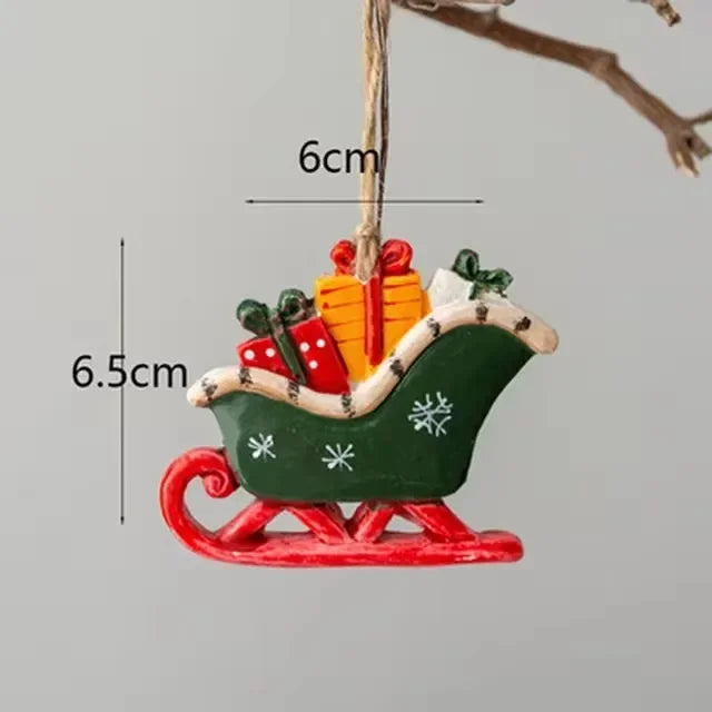 Classic Christmas decoration – Hanging Christmas stockings with moose design | Kalsten