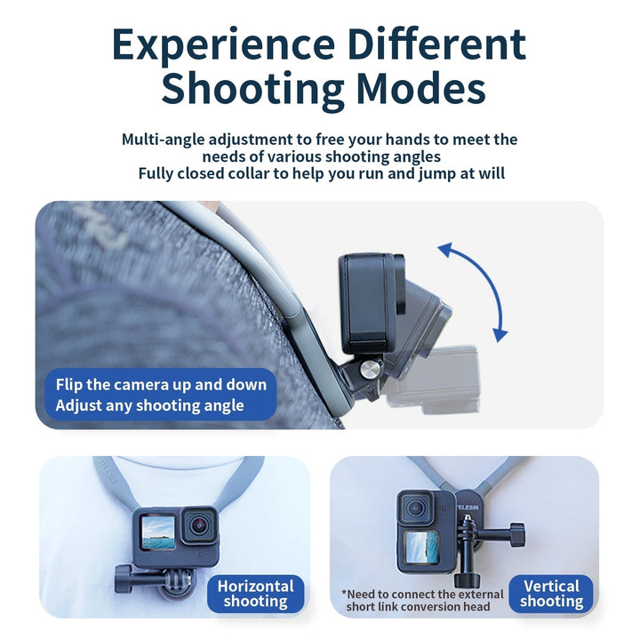 Magnetic Silicone Neck-Mounted Action Camera Accessories | Kalsten