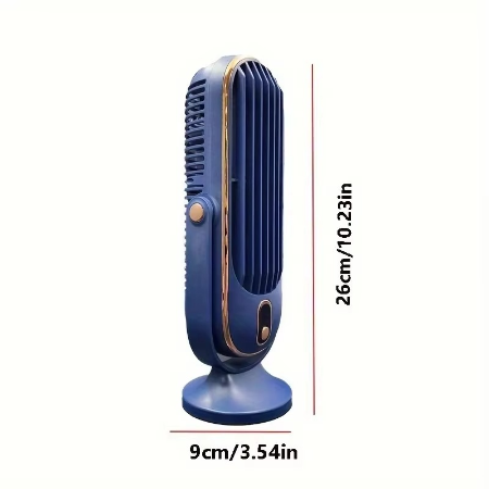 Kalsten | Compact High-Power Portable Desktop Fan - USB Rechargeable