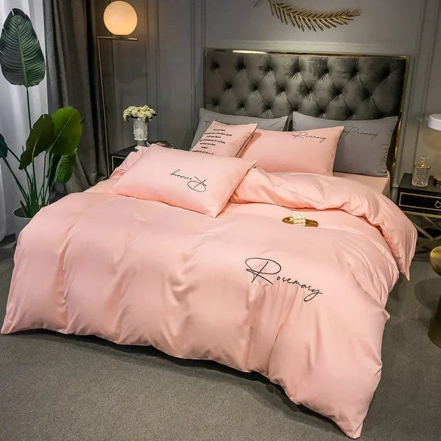 Luxury Duvet Cover with Elegant Embroidery – Soft, Breathable and High Quality | Kalsten