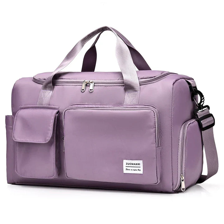 Kalsten | Viontera Travel Bag Women | 35L Weekender with Shoe Compartment | Water Resistant & Flight Approved | Sport & Fitness Bag