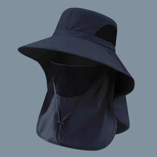 Kalsten | UV Protection Outdoor Sun Hat with Wide Brim and Neck Flap for Hiking, Fishing, and Camping