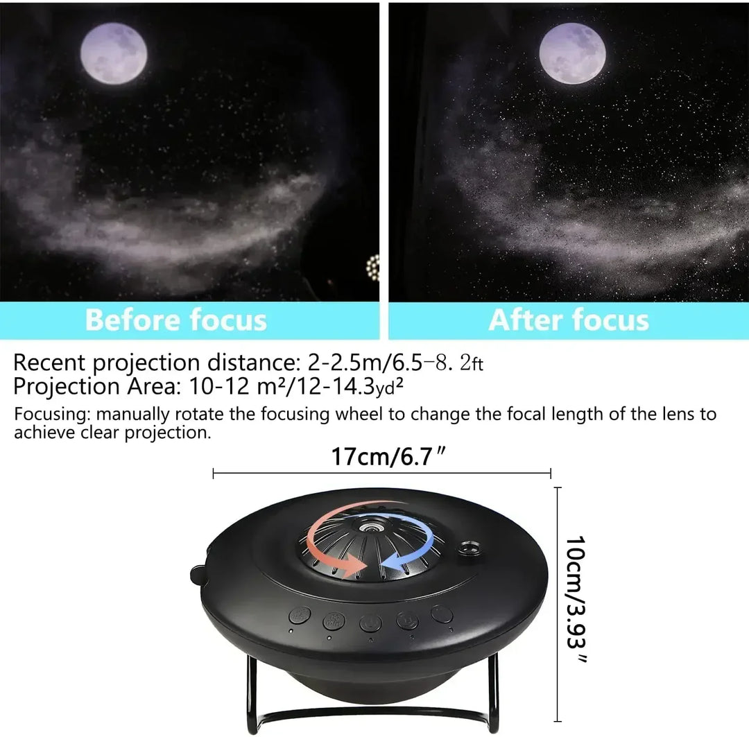 Star Explorer UFO LED Galaxy Projector | Kalsten