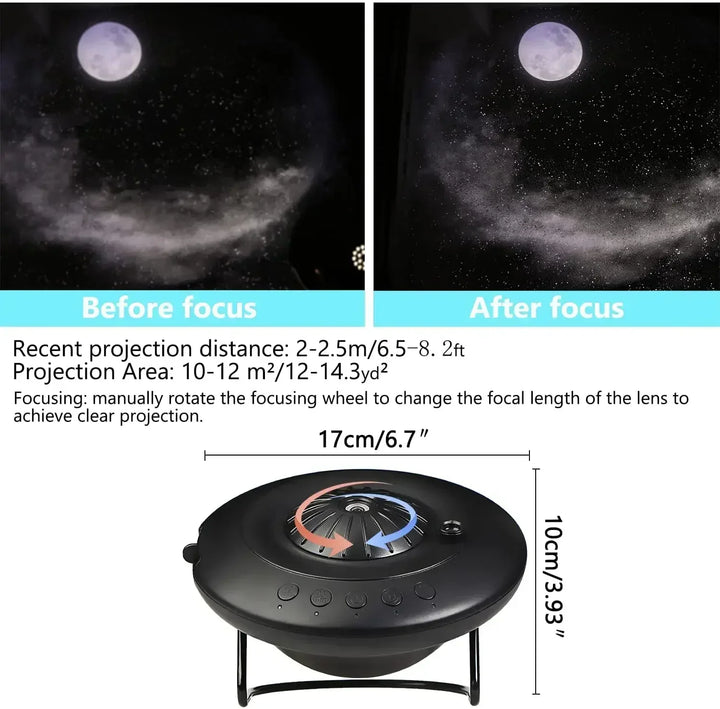 Star Explorer UFO LED Galaxy Projector | Kalsten