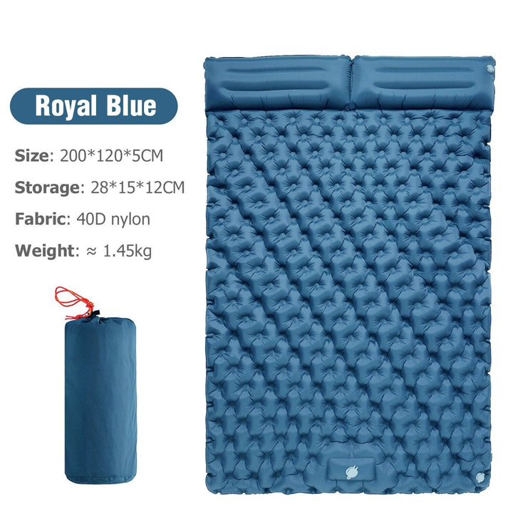 Portable Inflatable Built-in Pillow Nature Nest Camping Bed | Kalsten