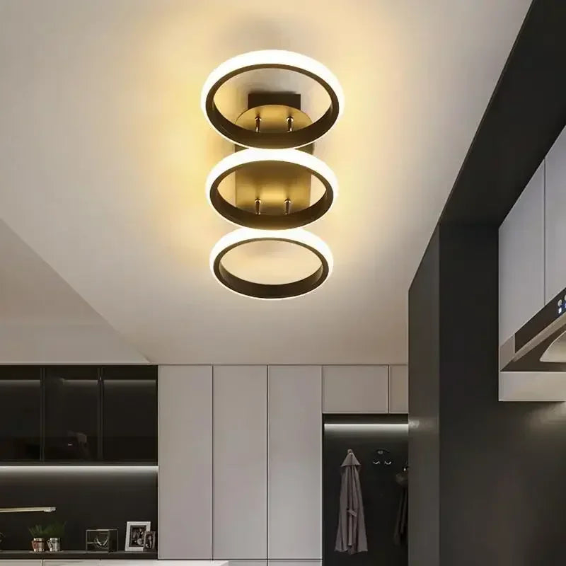Modern LED Ceiling Light Chandelier – Stylish Multi-Head Ring Light for Bedroom, Living Room, Hallway, Dining Room & Indoor Spaces | Kalsten