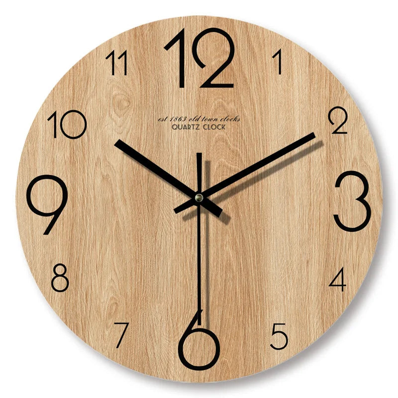 Wooden Decorative Wall Clock