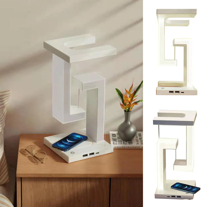 Anti Gravity Orbit Wireless Charging Night Lamp | Kalsten