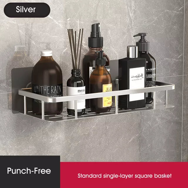 No-Drill Shower Corner Shelf