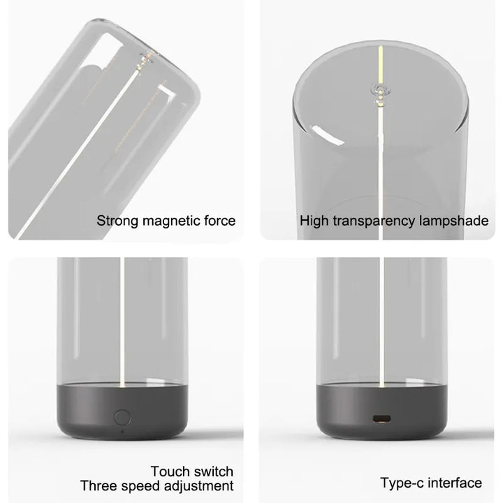 Stellar Glow Cordless Anti-Drop Magnetic Desk Lamp | Kalsten