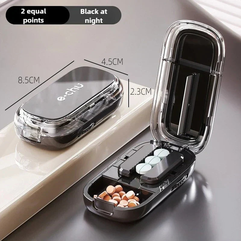 Kalsten | Pocket Size Dustproof Pill Cutter Organizer