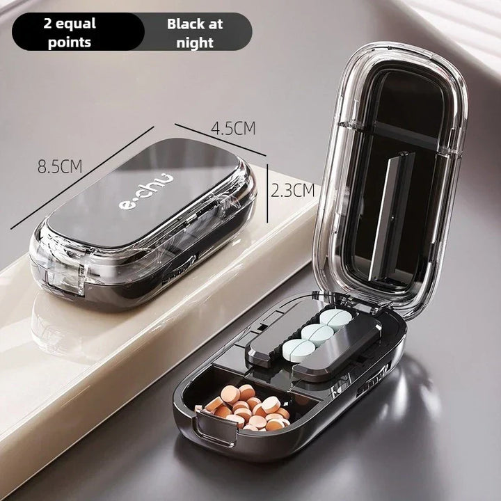 Kalsten | Pocket Size Dustproof Pill Cutter Organizer