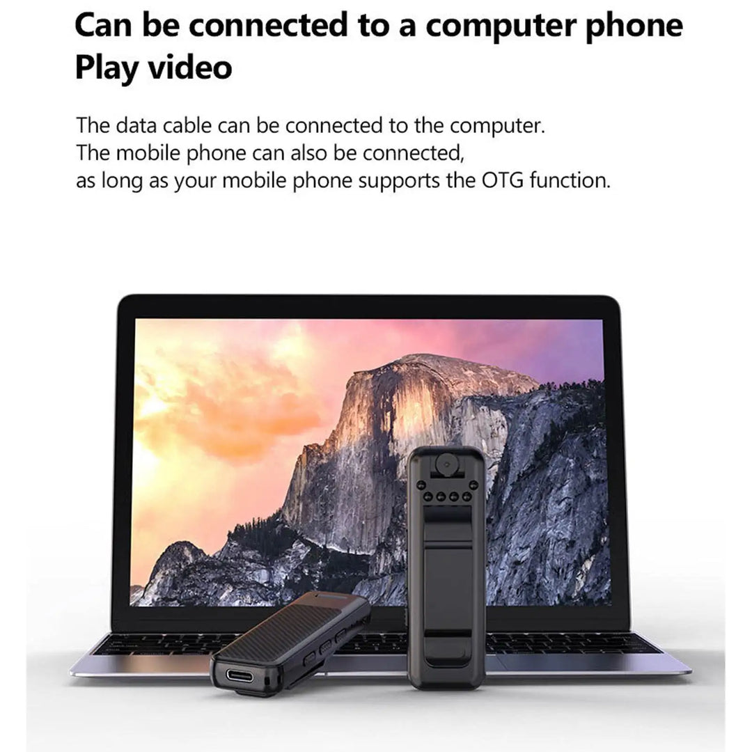 Pocket Spy Mini Clip-On Video Recorder Camera | Kalsten