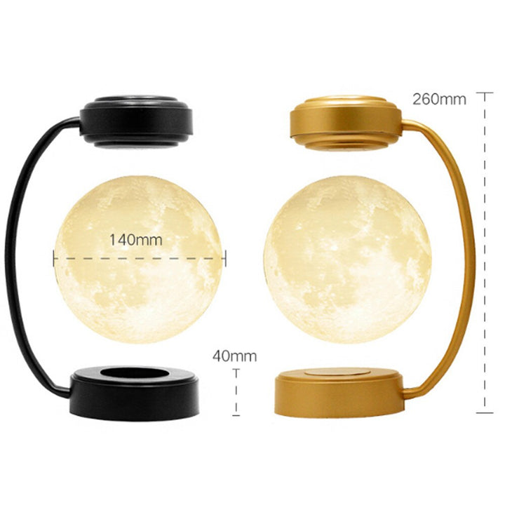 3D Magnetic Levitating Moon Night Lamp | Kalsten
